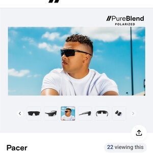 Blenders Black Polarized Sunglasses